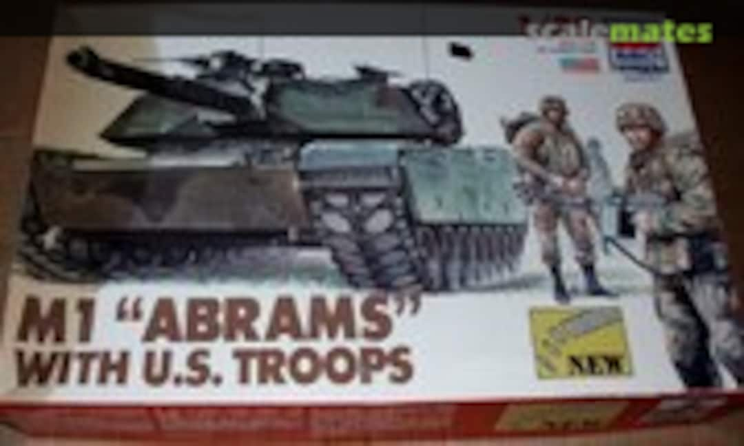 1:35 M1 Abrams with US Troops (ESCI/ERTL 5029)