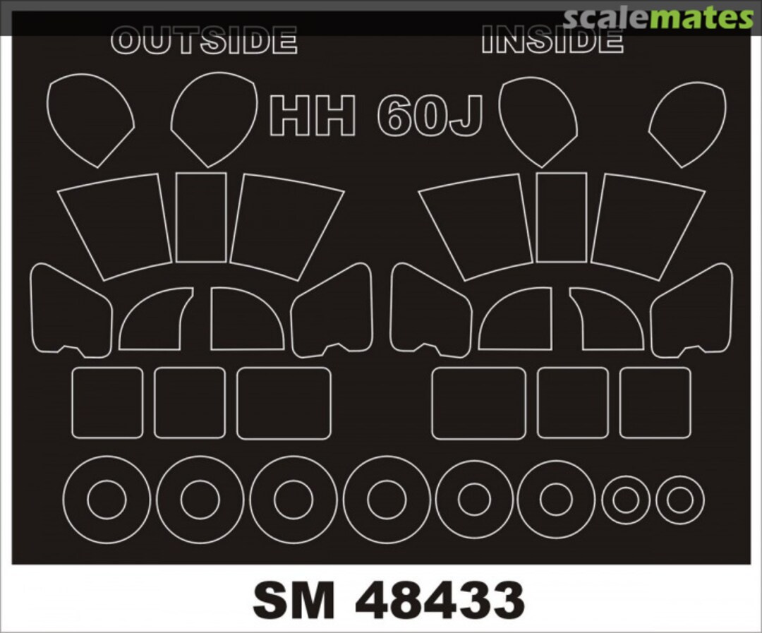 Boxart Sikorsky HH-60J SM48433 Montex