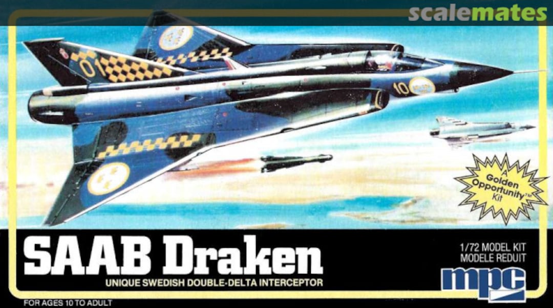 Boxart SAAB Draken 1-4108 MPC