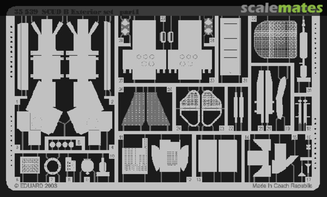 Boxart SCUD B exterior 35539 Eduard