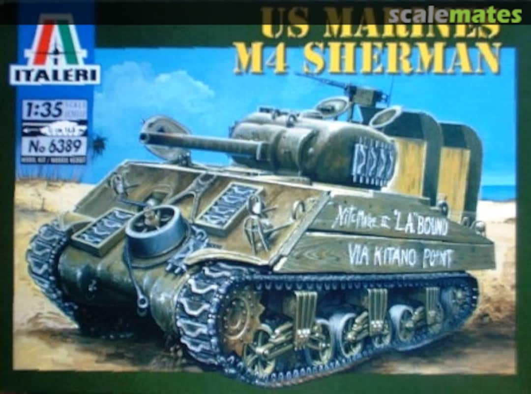 Boxart M4 Sherman 6389 Italeri