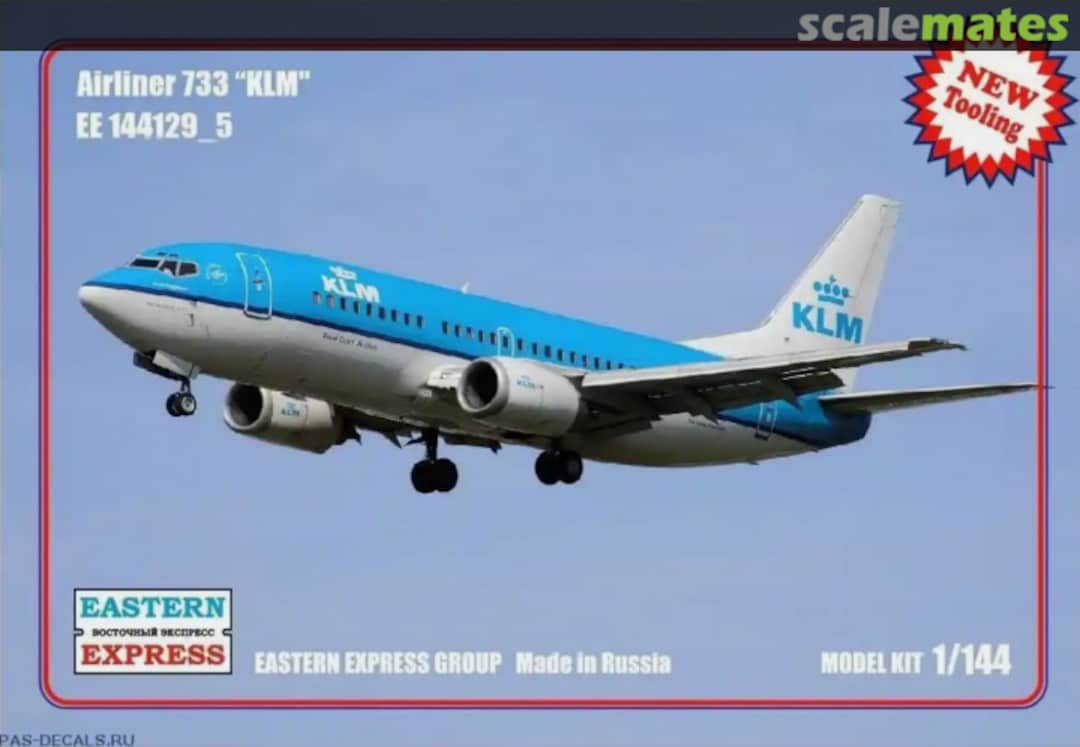 Boxart Boeing 737-300 KLM 144129_5 Eastern Express