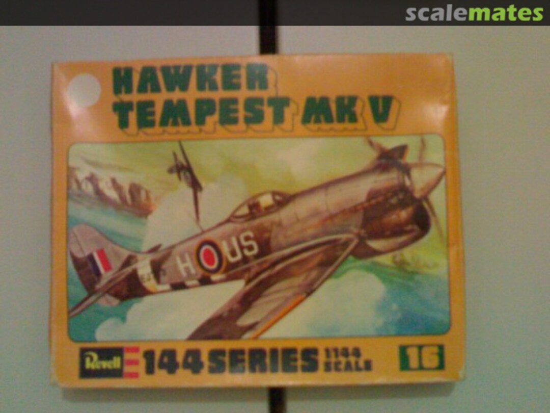 Boxart Hawker Tempest Mk.V H-1016 Revell