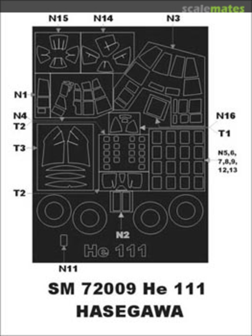 Boxart Heinkel He 111 SM72009 Montex