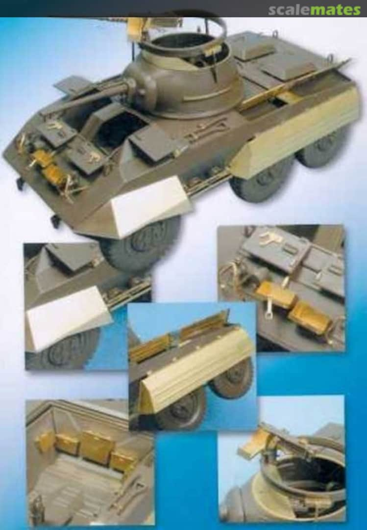 Boxart M8 Light Armored Car 'Greyhound' LE35029 Lion Roar