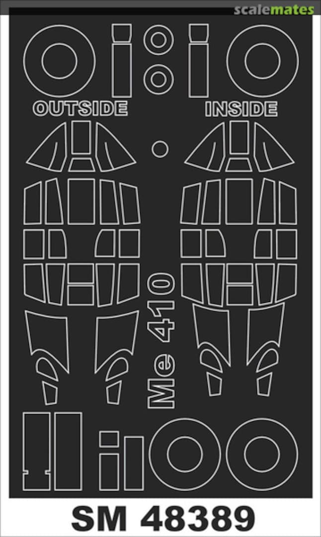 Boxart Messerschmitt Me 410B-2 SM48389 Montex