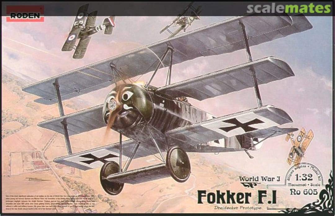 Boxart Fokker F.1 605 Roden