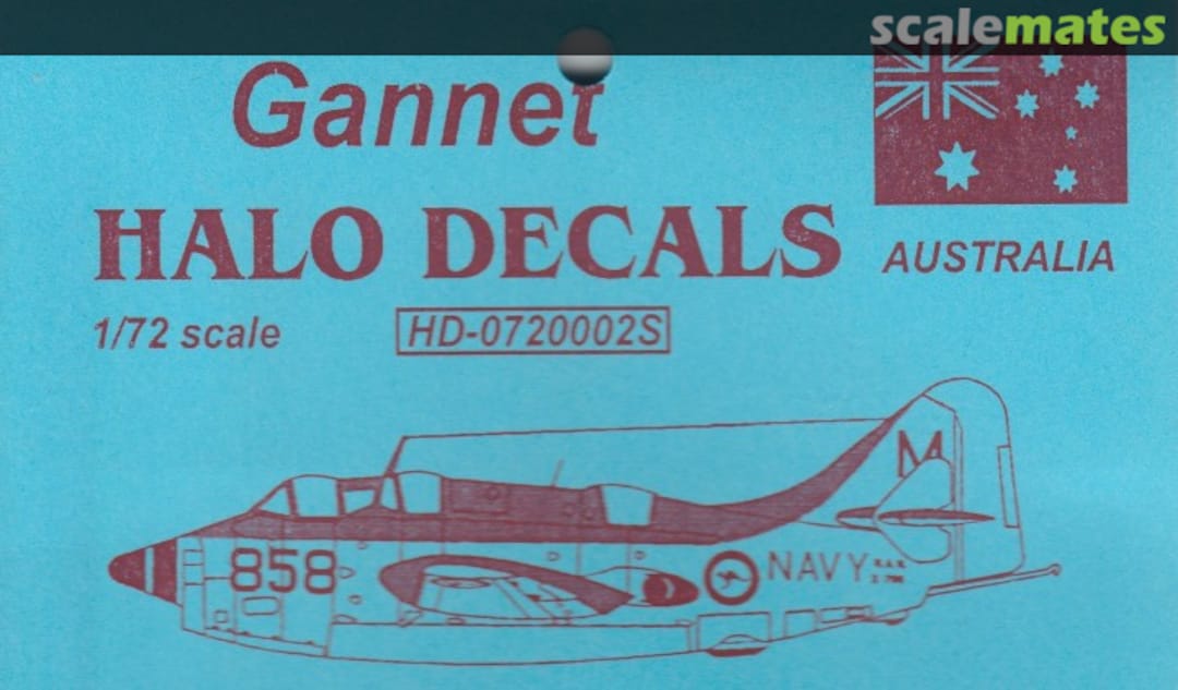 Boxart Gannet HD-0720002S Halo Decals