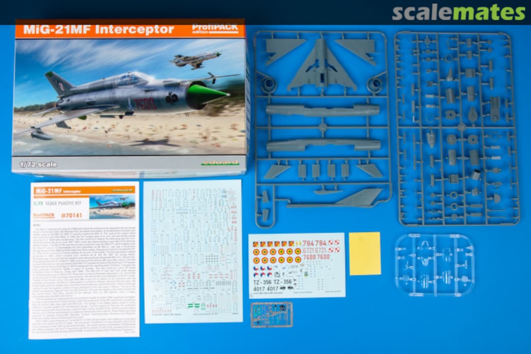 Contents MiG-21MF 70141 Eduard