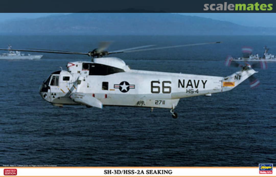 Boxart SH-3D/HSS-2A Sea King 09914 Hasegawa