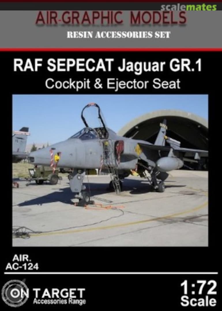 Boxart RAF SEPECAT Jaguar GR.1 Cockpit & Ejector Seat AIR.AC-124 Air-Graphic Models