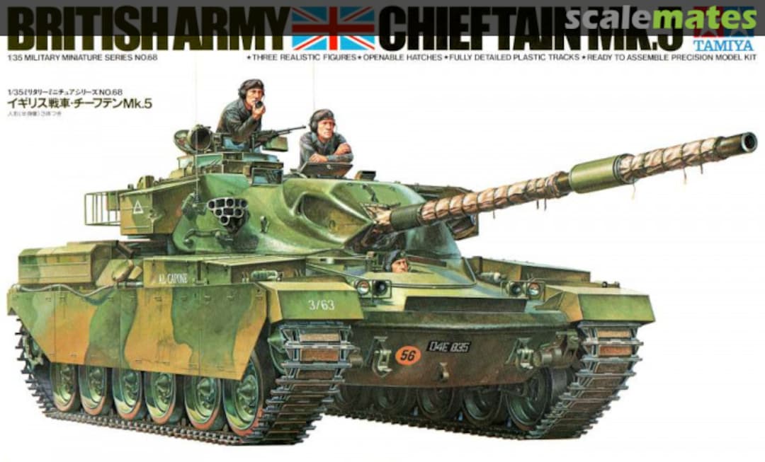 Boxart Chieftain Mk.5 MM168 Tamiya