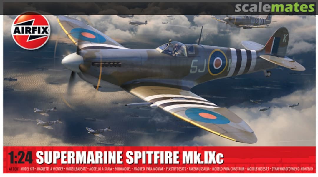 Boxart Supermarine Spitfire Mk.IXc A17001 Airfix