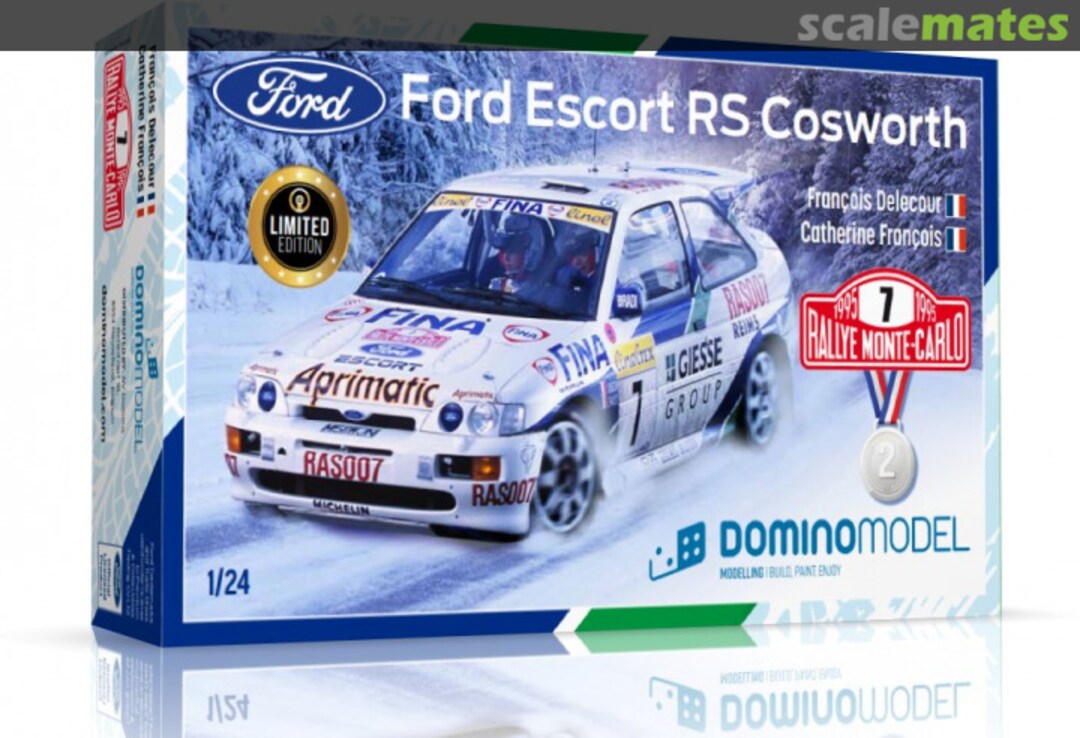 Boxart Ford Escort Cosworth Gr. A FCD001 Domino Collection