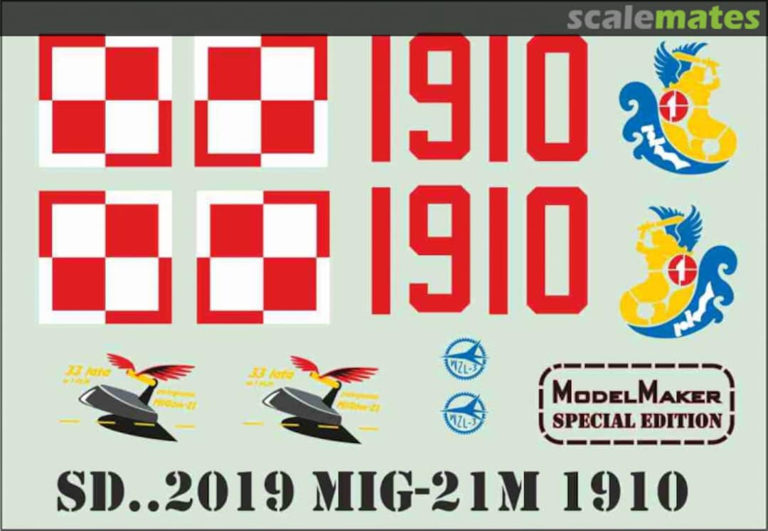 Contents MiG-21M 1910 SD322019 ModelMaker