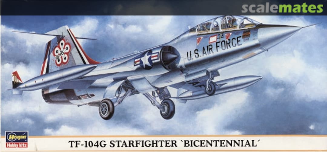 Boxart TF-104G Starfighter 'Bicentennial' 00074 Hasegawa