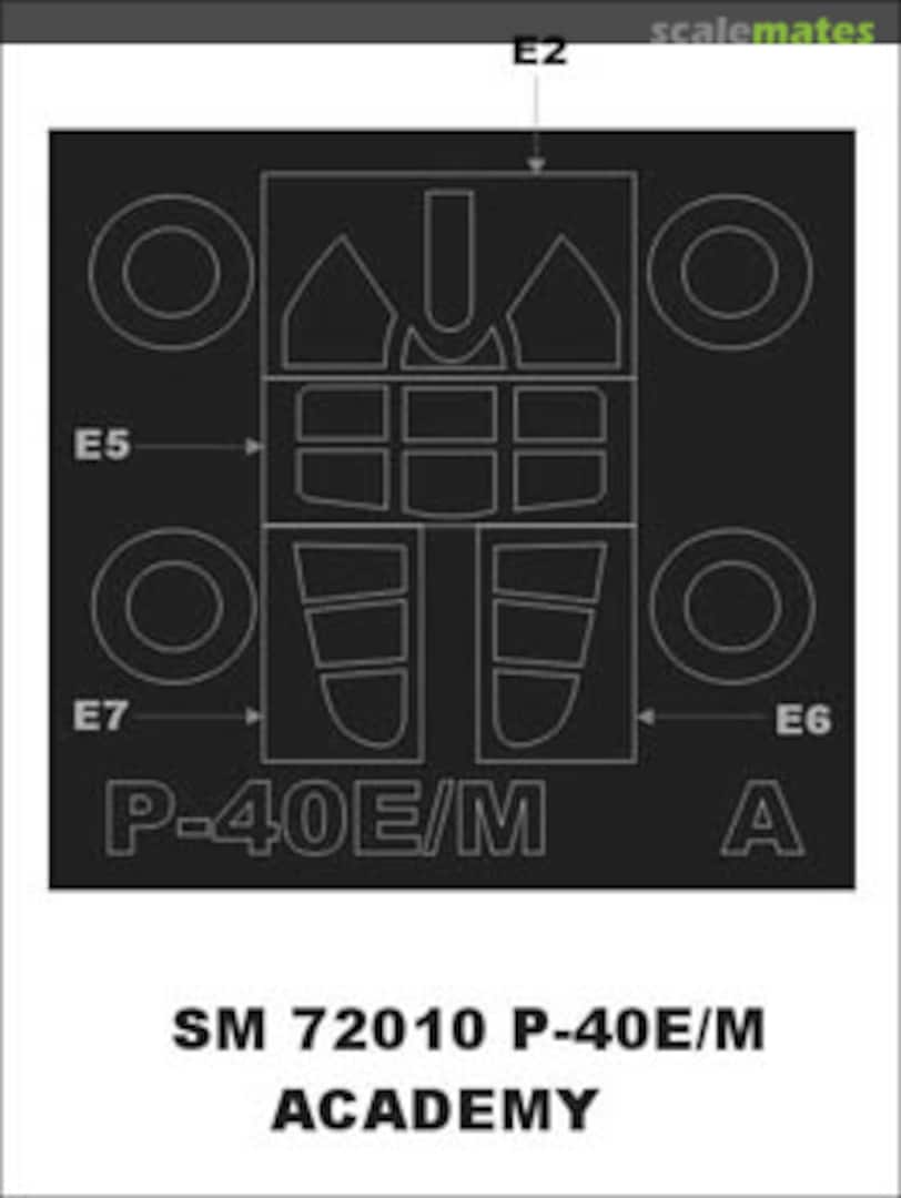 Boxart Curtiss P-40E/M SM72010 Montex