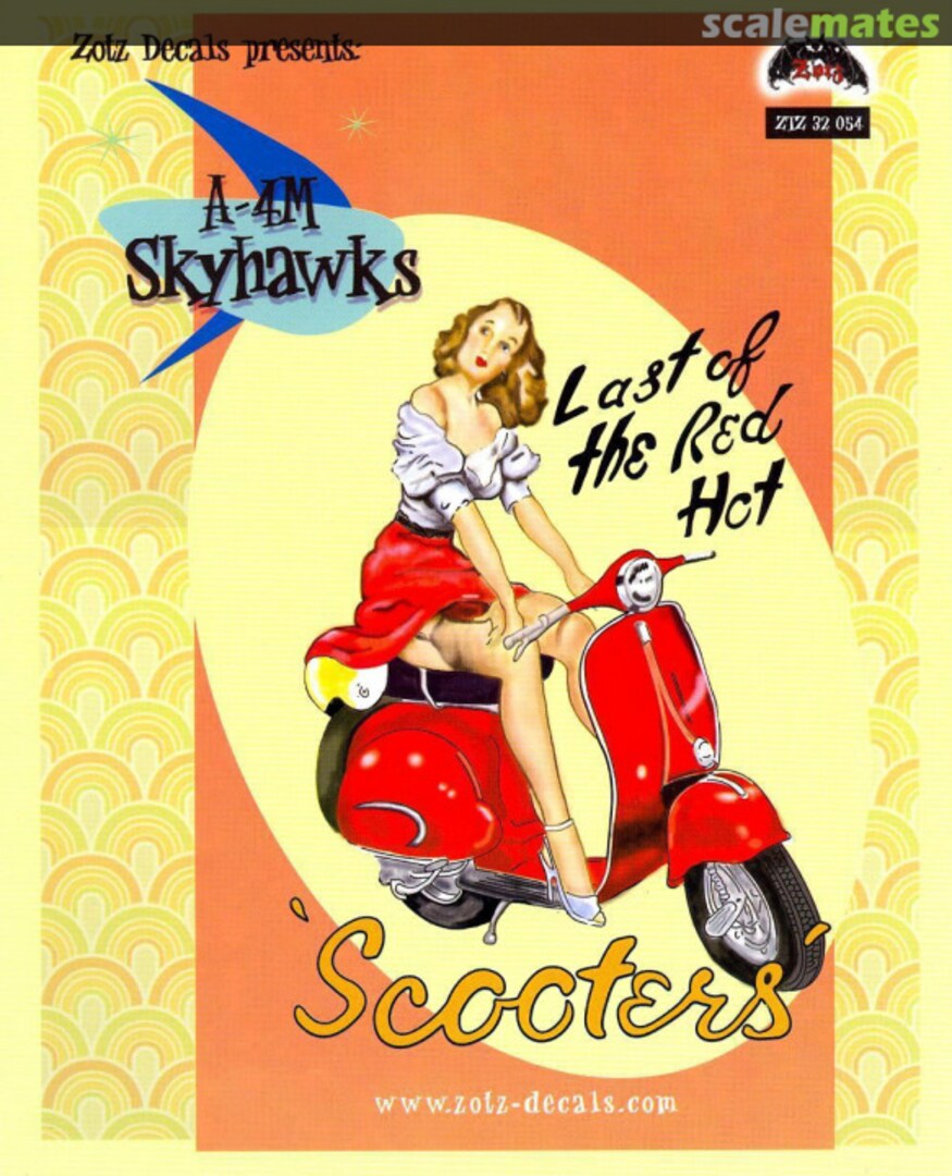 Boxart Last of the Red Hot Scooters ZTZ32/054 Zotz Decals