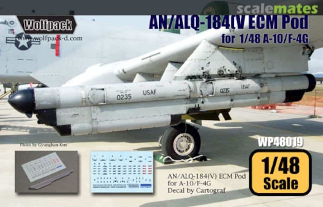 Boxart AN/ALQ-184(V) ECM-Pod WP48019 Wolfpack