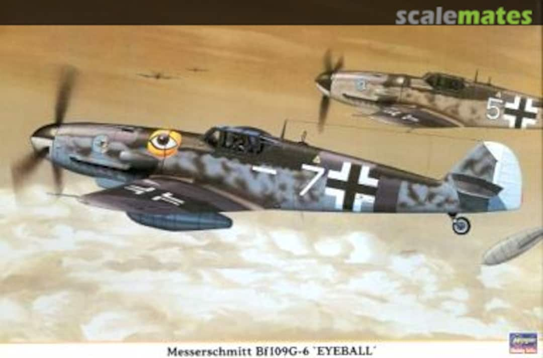 Boxart Messerschmitt Bf109G-6 `Eyeball´ 08142 Hasegawa