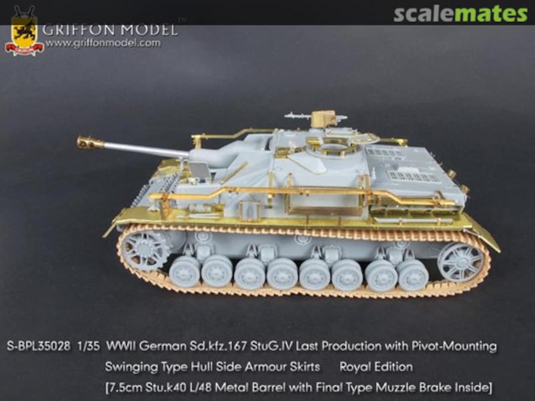 Boxart Sd.kfz.167 StuG.IV Last Production - Royal Edition S-BPL35028 Griffon Model