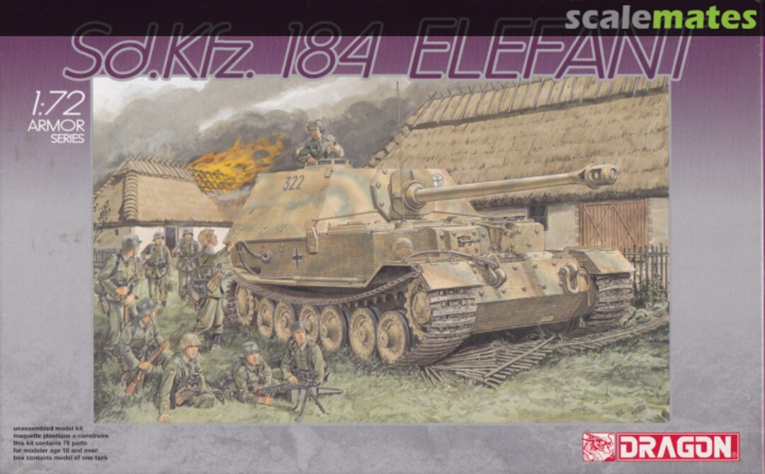 Boxart Sd.Kfz. 184 Elefant 7201 Dragon