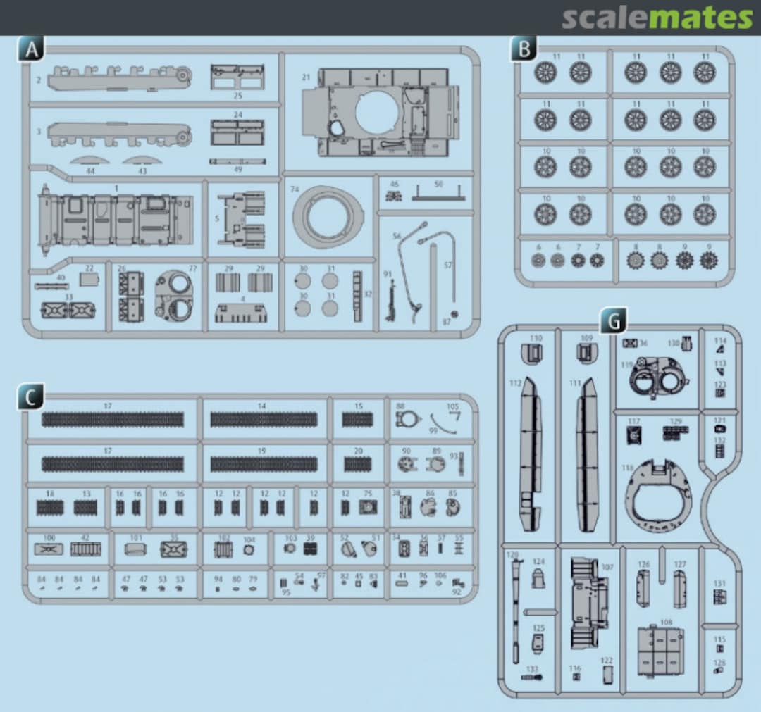 Contents T-55 AM/AM2B 03306 Revell