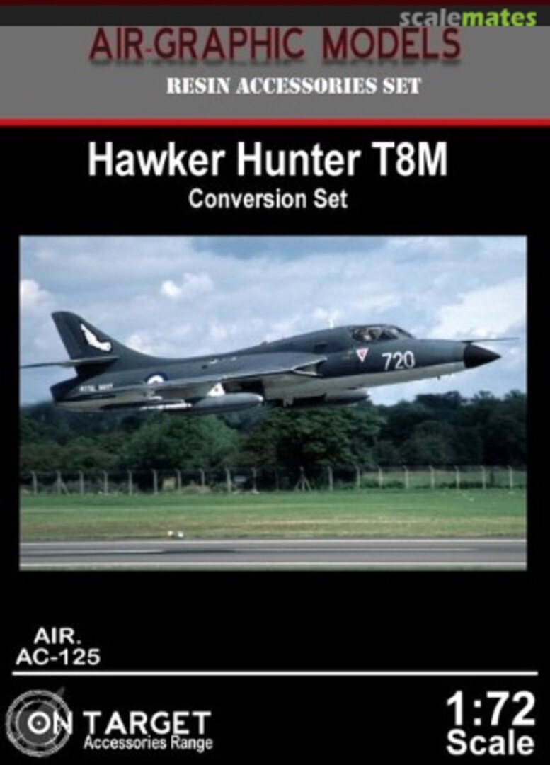 Boxart Hawker Hunter T8M Conversion Set AIR.AC-125 Air-Graphic Models