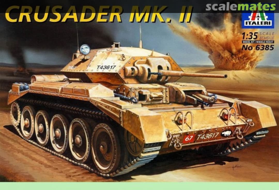 Boxart Crusader Mk.II 6385 Italeri