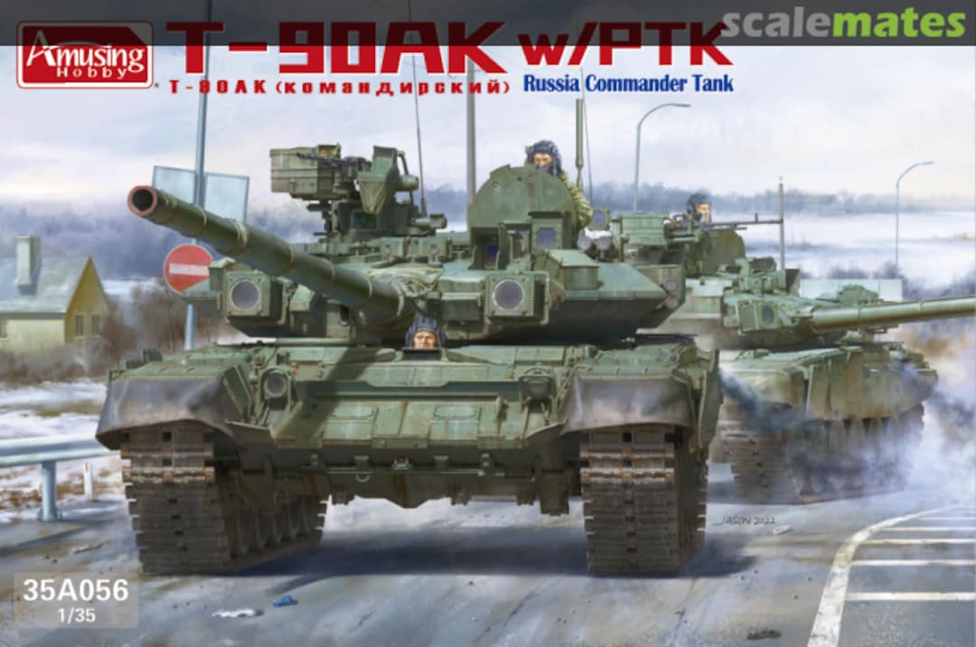 Boxart T-90AK w/PTK 35A056 Amusing Hobby