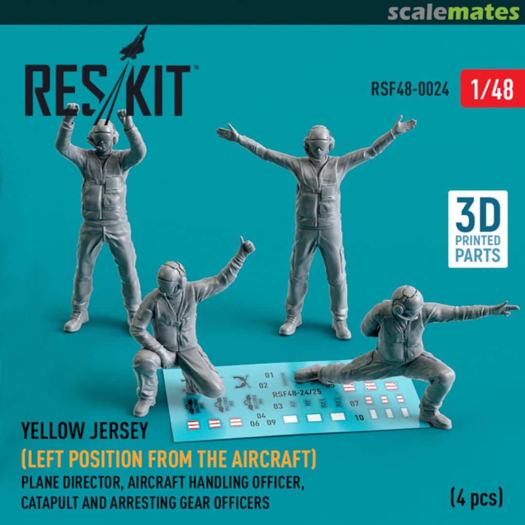 Boxart Yellow jersey (Left position from the aircraft) RSF48-0024 ResKit