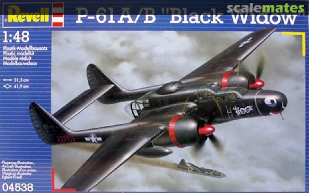 Boxart P-61 A/B "Black Widow" 04538 Revell