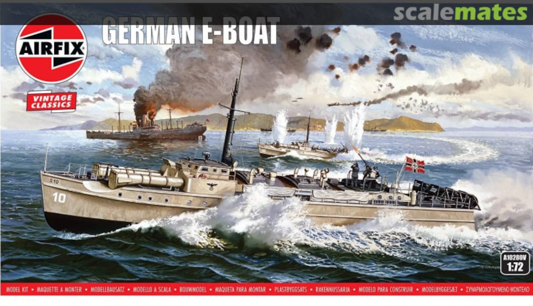 Boxart German E-Boat A10280V Airfix