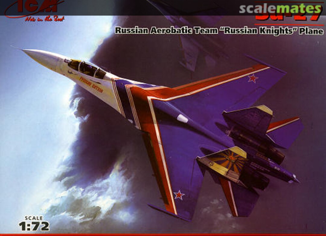 Boxart Su-27 72223 ICM