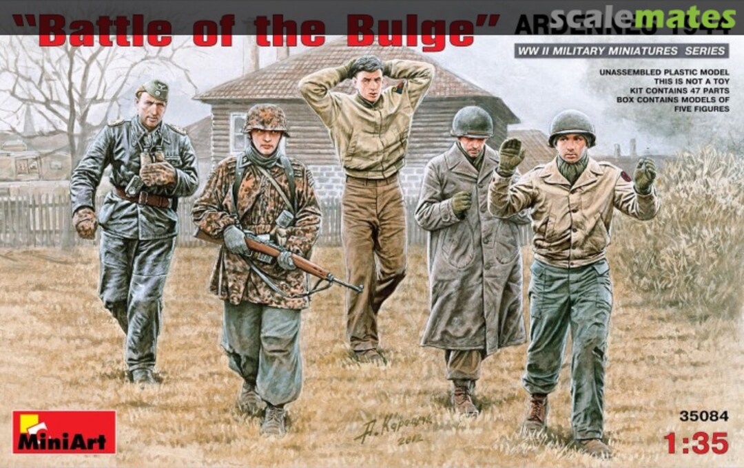 Boxart "Battle of the Bulge" 35084 MiniArt