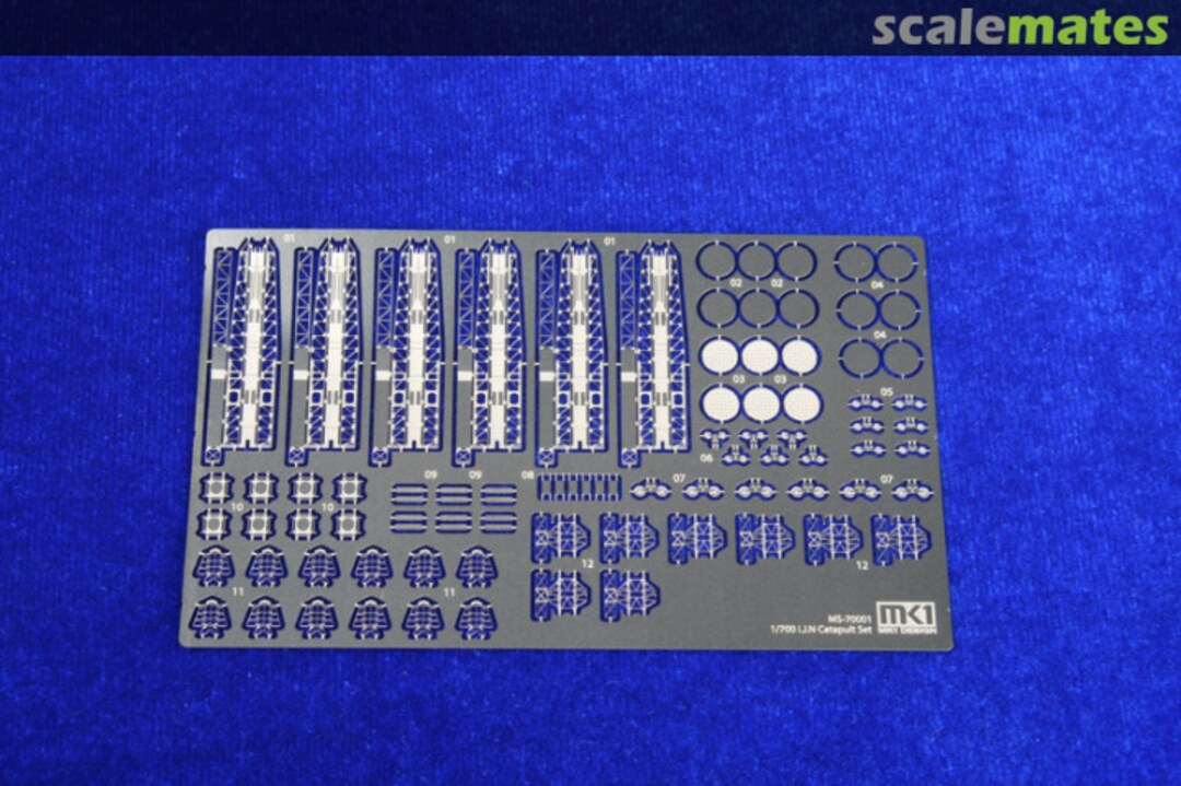 Boxart IJN Catapult Set for Kongo/Haruna/Nagato/Mutsu/Yamato MS-70001 MK1 Design