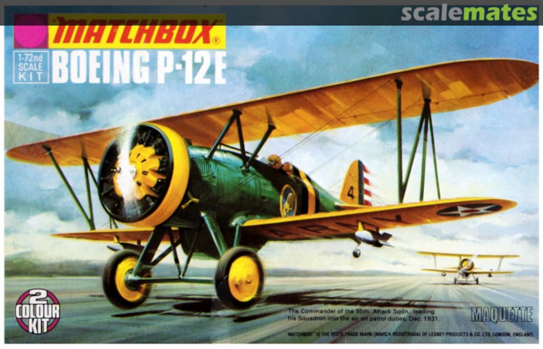 Boxart Boeing P-12E PK-3 Matchbox