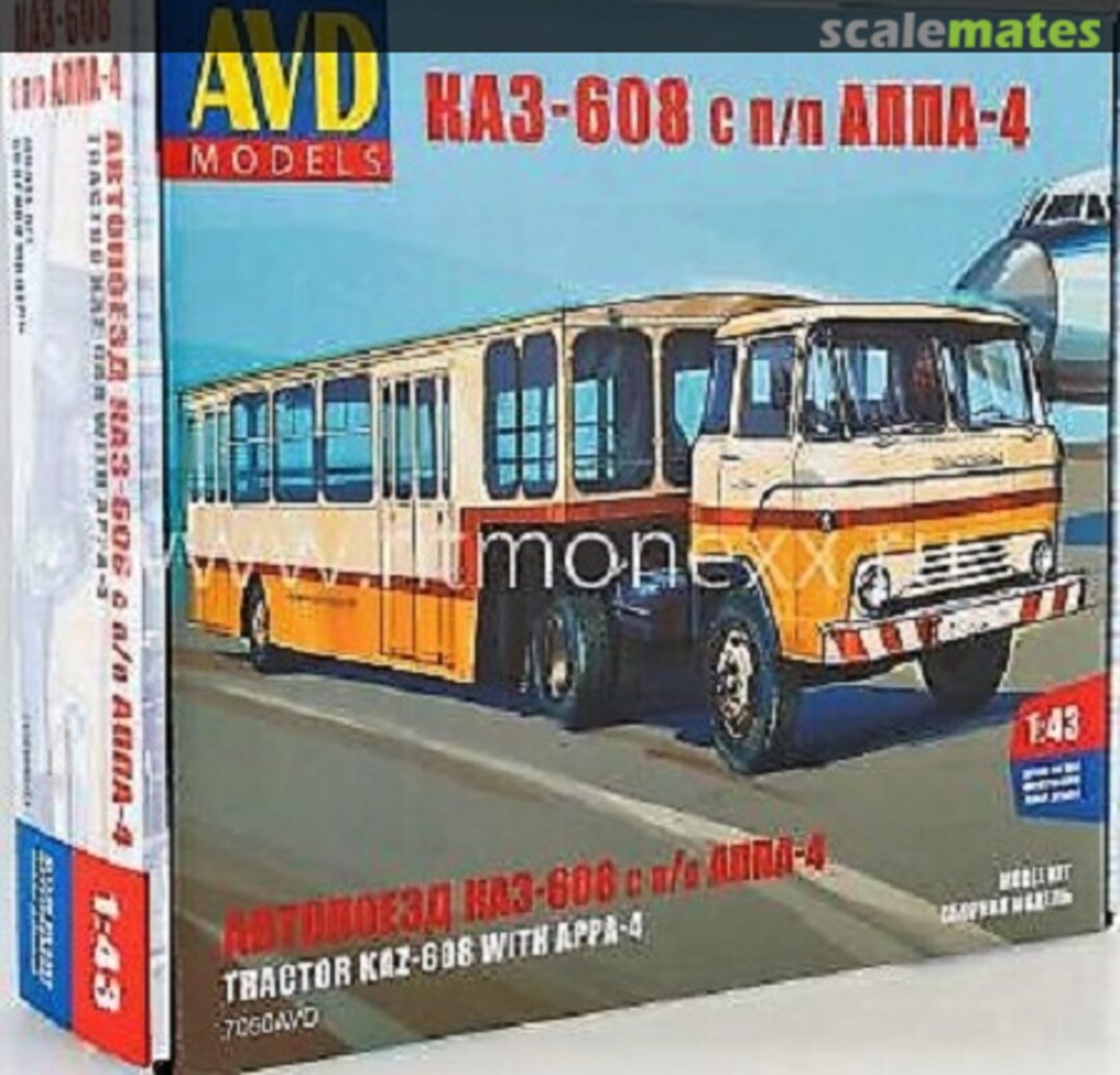 Boxart KAZ-608 with APPA-4 7050 AVD Models