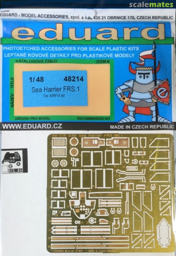 Boxart Sea Harrier FRS.1 48214 Eduard