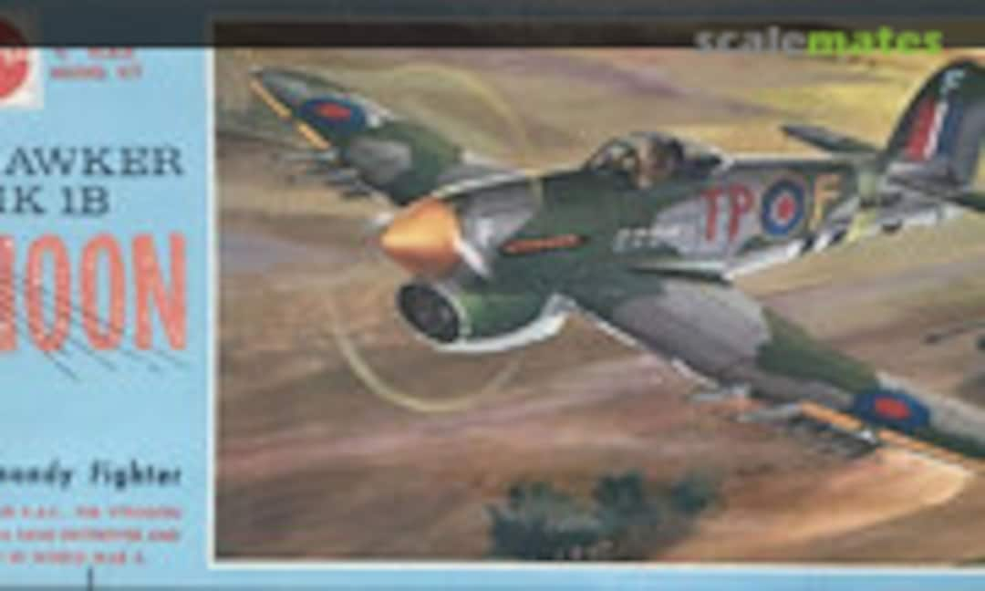 1:48 Hawker Typhoon Mk.1B (Monogram/Mattel 6841)