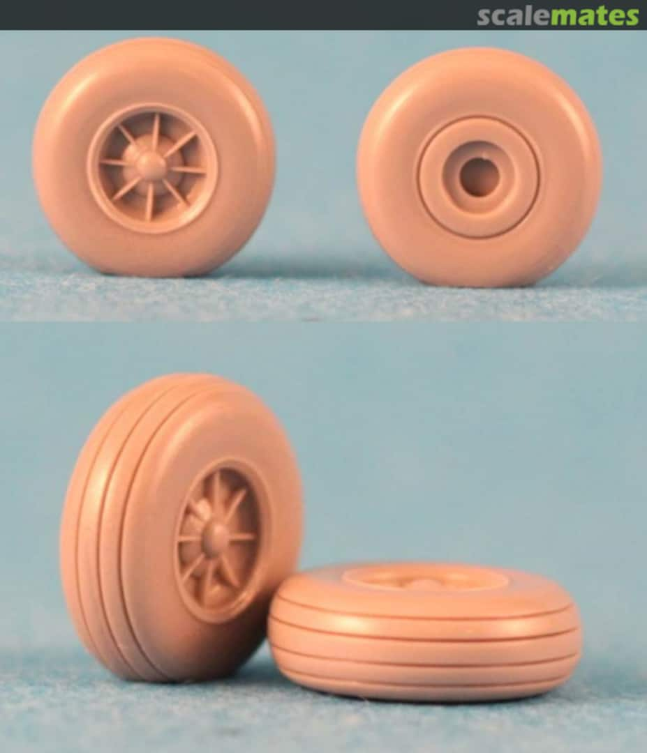 Boxart Weighted Wheels (Small Diameter) R077 Royale Resin