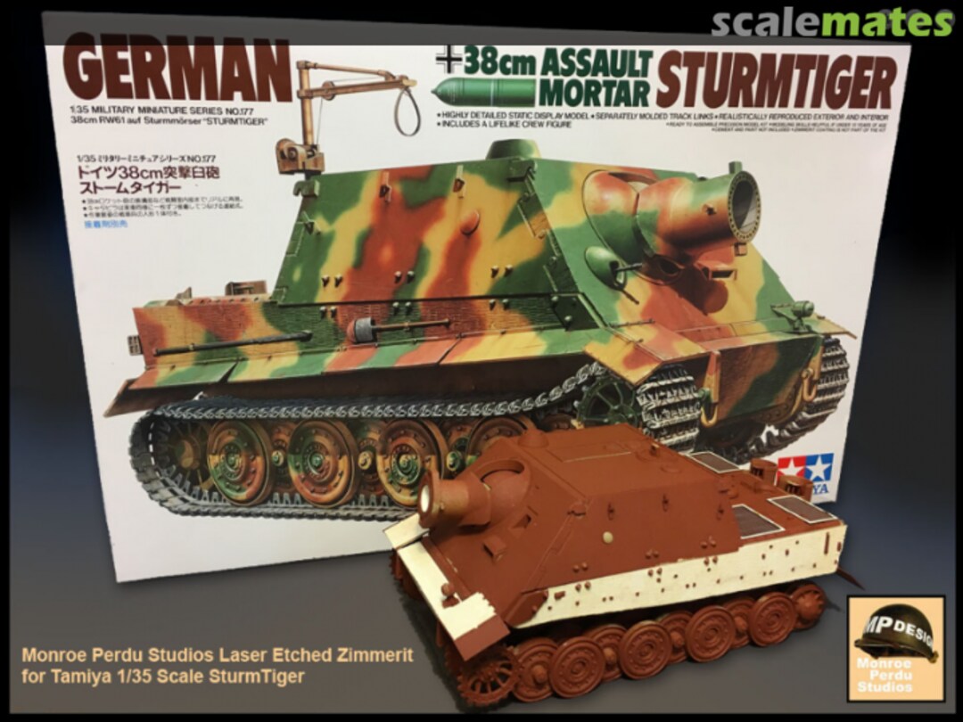 Boxart STURMTIGER ZIMMERIT MPD-094 Monroe Perdu Studios