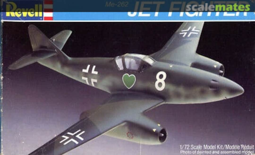 Boxart Me-262 Jet Figher 4121 Revell