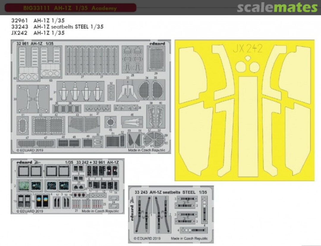 Contents AH-1Z BIG33111 Eduard