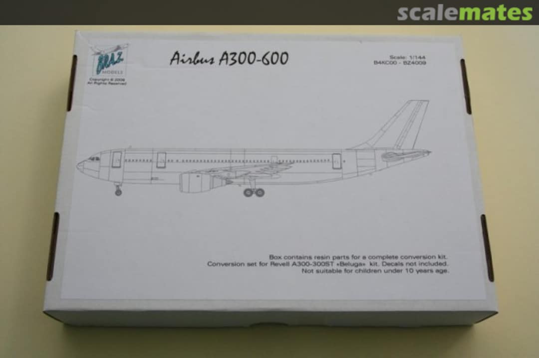 Boxart Airbus A300-600 B4KC00-BZ4009 Bra.Z Models