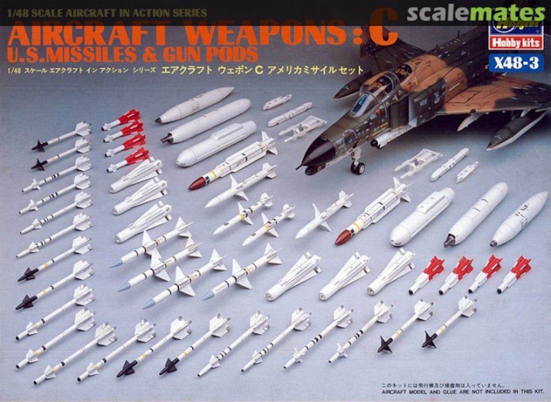 Boxart Aircraft Weapons: C X48-3 Hasegawa