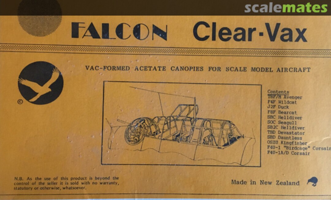 Boxart U.S. Navy WWII VAX 1 Falcon