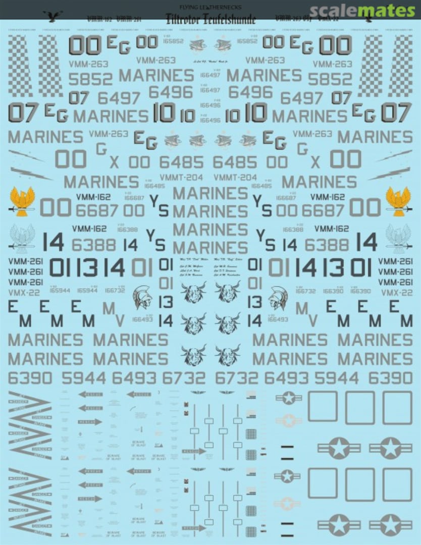 Boxart Tiltrotor Teufelshunde FL48012 Flying Leathernecks