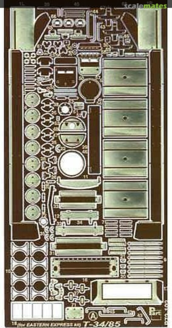 Boxart T-34/85 P72-102 Part