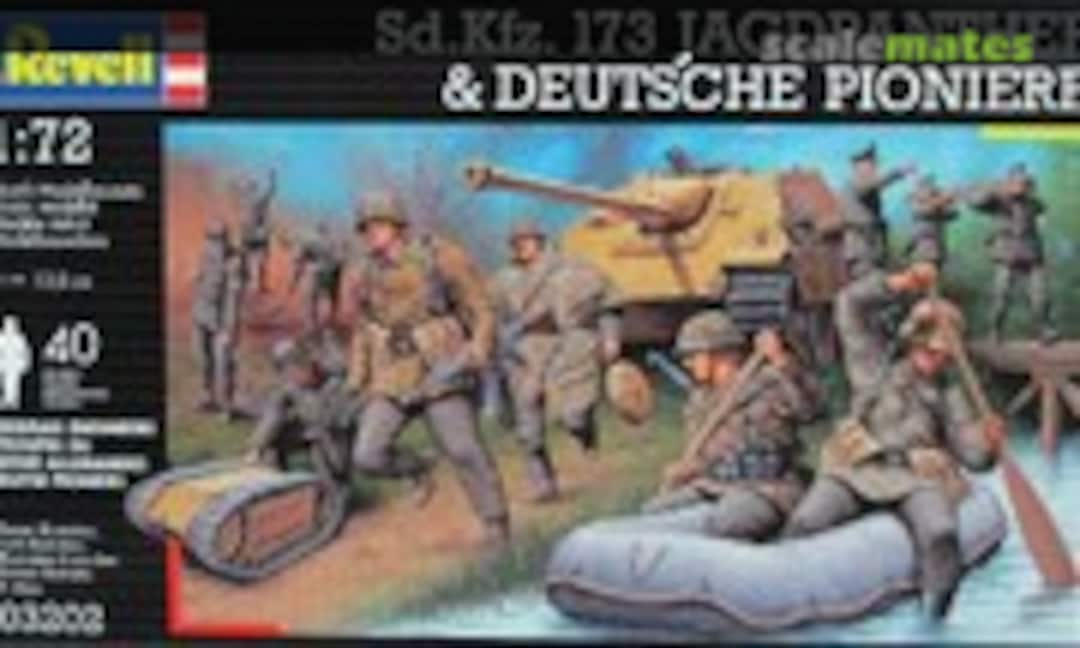 1:72 Sd.Kfz. 173 Jagdpanther &amp; Deutsche Pioniere (Revell 03202)